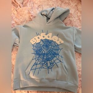 Blue Sp5der Hoodie